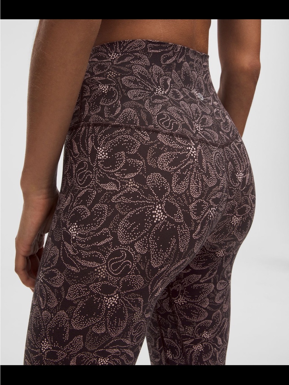 NWT Lululemon athletica Align Dotted Magnolia Pink Multi
